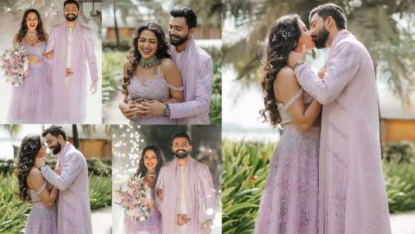 Heroine Amala pal shared her wedding video on the occasion of her first wedding anniversary