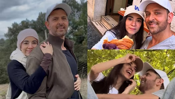 Hrithik Roshan shared an affectionate birthday message for his girlfriend Saba Azad on Instagram