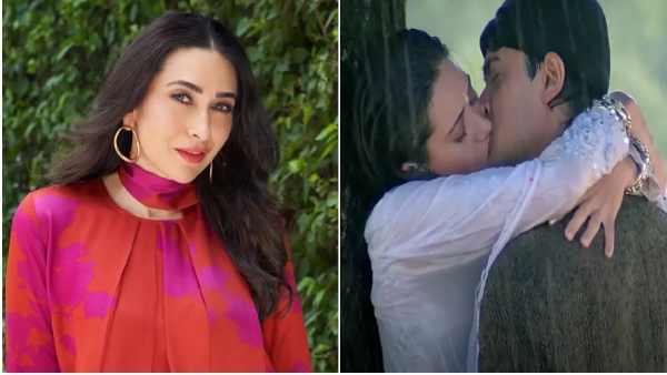 47 retakes 3 Day shoot for Karisma Kapoor s kissing scene with Aamir Khan in Raja Hindustani