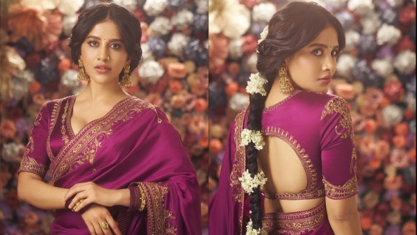 Nabha Natesh PhotoShoot With saree Her latest photos here
