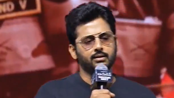 Actor Nitin made interesting comments on Actress Sai Pallavi in Amaran movie success meet