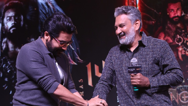 hero Suriya revealed secret that Kollywood producer K E Gnanavel Raja has set director Rajamouli s photo as moblie wallpaper