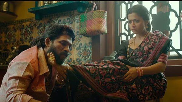 ranbir Kapoor and allu arjun touches rashmika mandanna feet in their movies