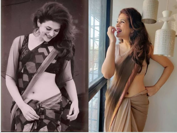 shraddha Das photoshoot with blue color dress her latest photos here