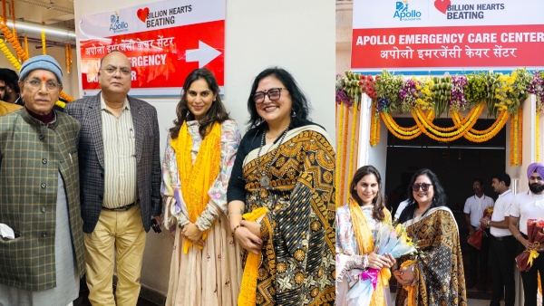 Upasana Konidela launches Free Apollo Emergency Care Centre at Ayodhya as a service to pilgrims