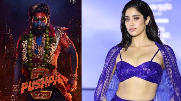 janhvi kapoor fired on social media page which degraded pushpa 2