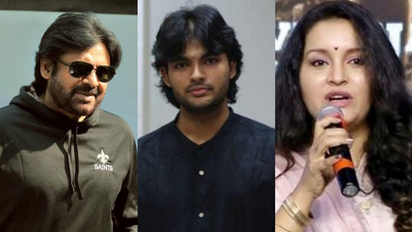 AP Dy CM Pawan kalyan ex wife renu desai made sensational comments on akira nandan wearing dhoti AP Dy CM Pawan kalyan ex wife renu desai made sensational comments on akira nandan wearing dhoti