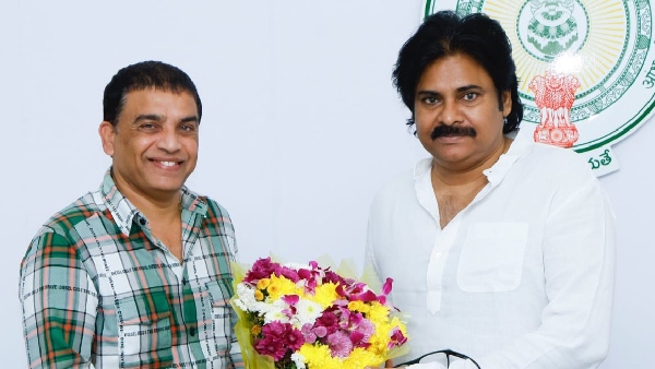 Tollywood producer dil raju meets ap dy cm pawan kalyan