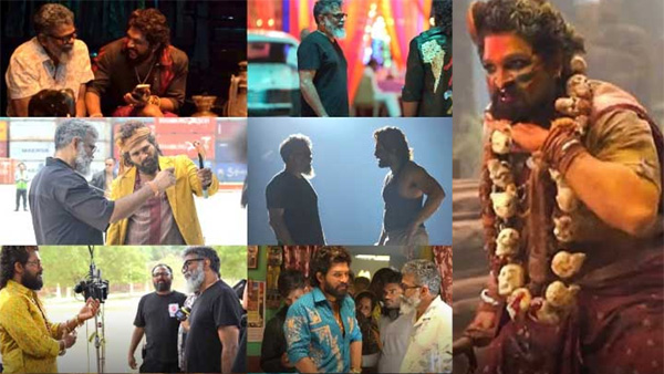 Icon star Allu Arjun has released Pushpa 2 The Rule Making video