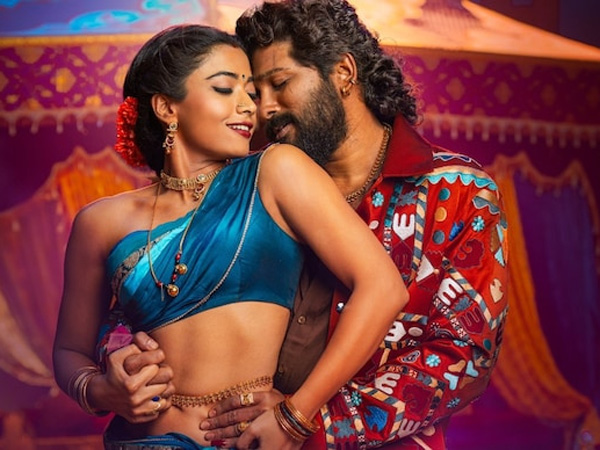 Again rashmika shows her bold show in pushpa 2 peelings got trolled