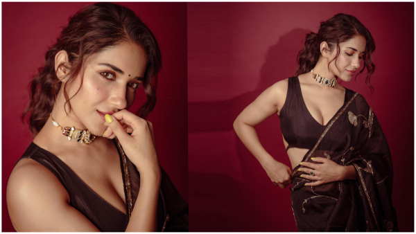 bold beauty ruhani sharma heaps fahadh ignores allu arjun