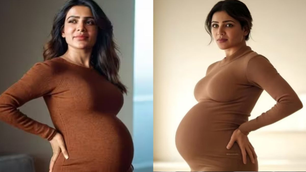 Samantha ruth Prabhu sparks speculation with AI generated baby bump photos Viral