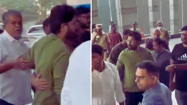 Allu Arjun Visited Sri Tej who injured in Sandhya Theatre Stampede Allu Arjun Visited Sri Tej who injured in Sandhya Theatre Stampede