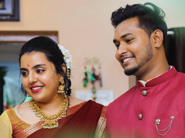 Arundhati Movie Child Artist Divya Nagesh Engaged To her lover Aji Kumar Photos Here
