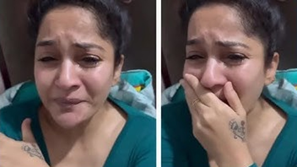 actress and bjp leader madhavi latha Crying over recent issues video goes viral