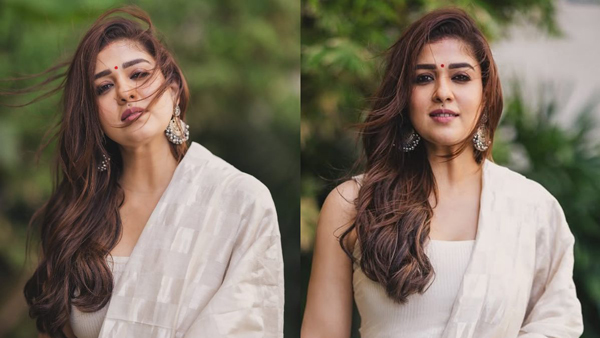 Nayanthara PhotoShoot With white color Ivory Kurta Her latest photos here