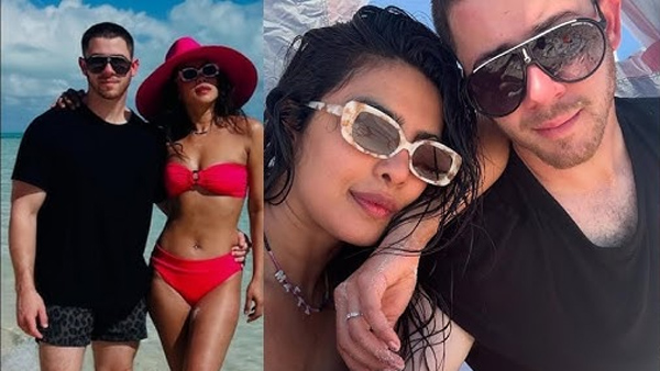 Global Actress Priyanka Chopra Bikini show at new year 2025 vacation