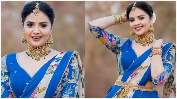 shocker anchor sreemukhi in devotional controversy shocker anchor sreemukhi in devotional controversy
