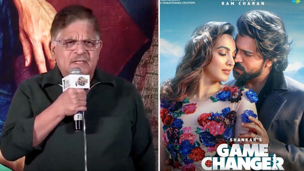 Mega Fans serious on allu aravind s comments with Dil Raju on Game Changer at Thandel event Mega Fans serious on allu aravind s comments with Dil Raju on Game Changer at Thandel event