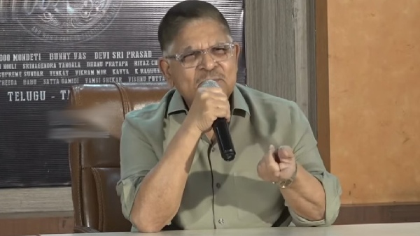 allu aravind Apologizes to mega fans over his comments on ram charan at thandel pre release event allu aravind Apologizes to mega fans over his comments on ram charan at thandel pre release event