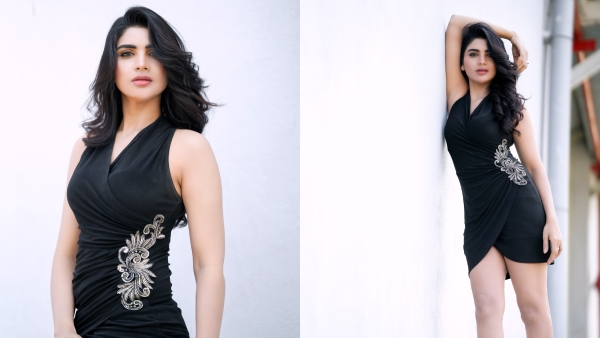 Jabardasth Varsha Mesmerizing with her Latest Black outfit She Looks Stunning