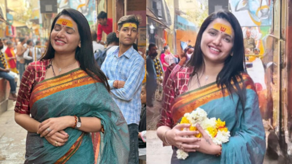 Kannada actress Pavithra Gowda visits Maha Kumbh 2025 receives backlash
