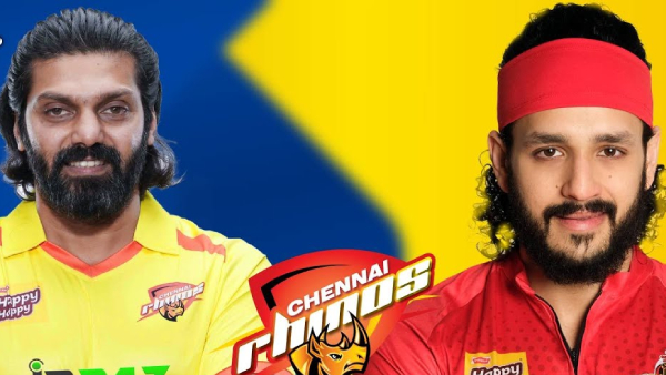 Celebrity Cricket League CCL 2025 Season 11 Telugu Warriors vs Chennai Rhinos Today live updates scores Points Table and highlights in telugu