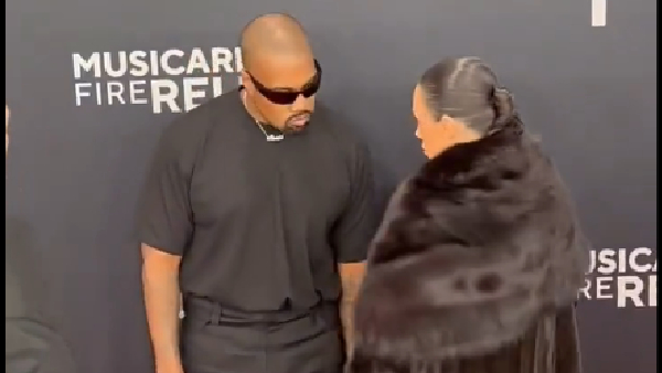 Grammys 2025 Rapper Kanye West Partner Bianca Censori goes bold on Grammmy Stage