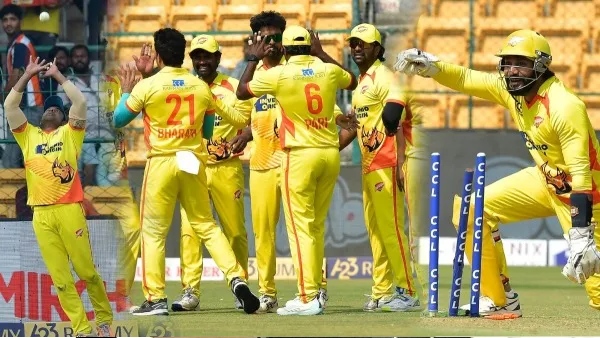 Celebrity Cricket League CCL 2025 Season 11 Chennai Rhinos vs Bhojpuri Dabanggs match report scores Points Table