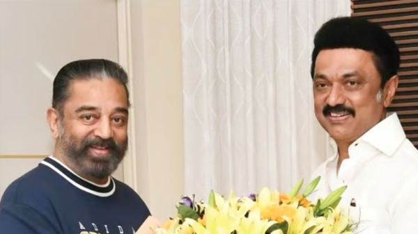 Tamil Nadu CM MK Stalin To Nominate Kollywood Actor Kamal Haasan For Rajya Sabha Tamil Nadu CM MK Stalin To Nominate Kollywood Actor Kamal Haasan For Rajya Sabha