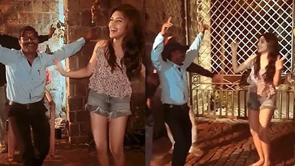 Sreeleela Superb Dance With Her Home Watchman dance Video viral