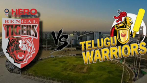 Celebrity Cricket League CCL 2025 Season 11 Telugu Warriors vs Bengal Tigers Today Match Report scores Points Table in telugu