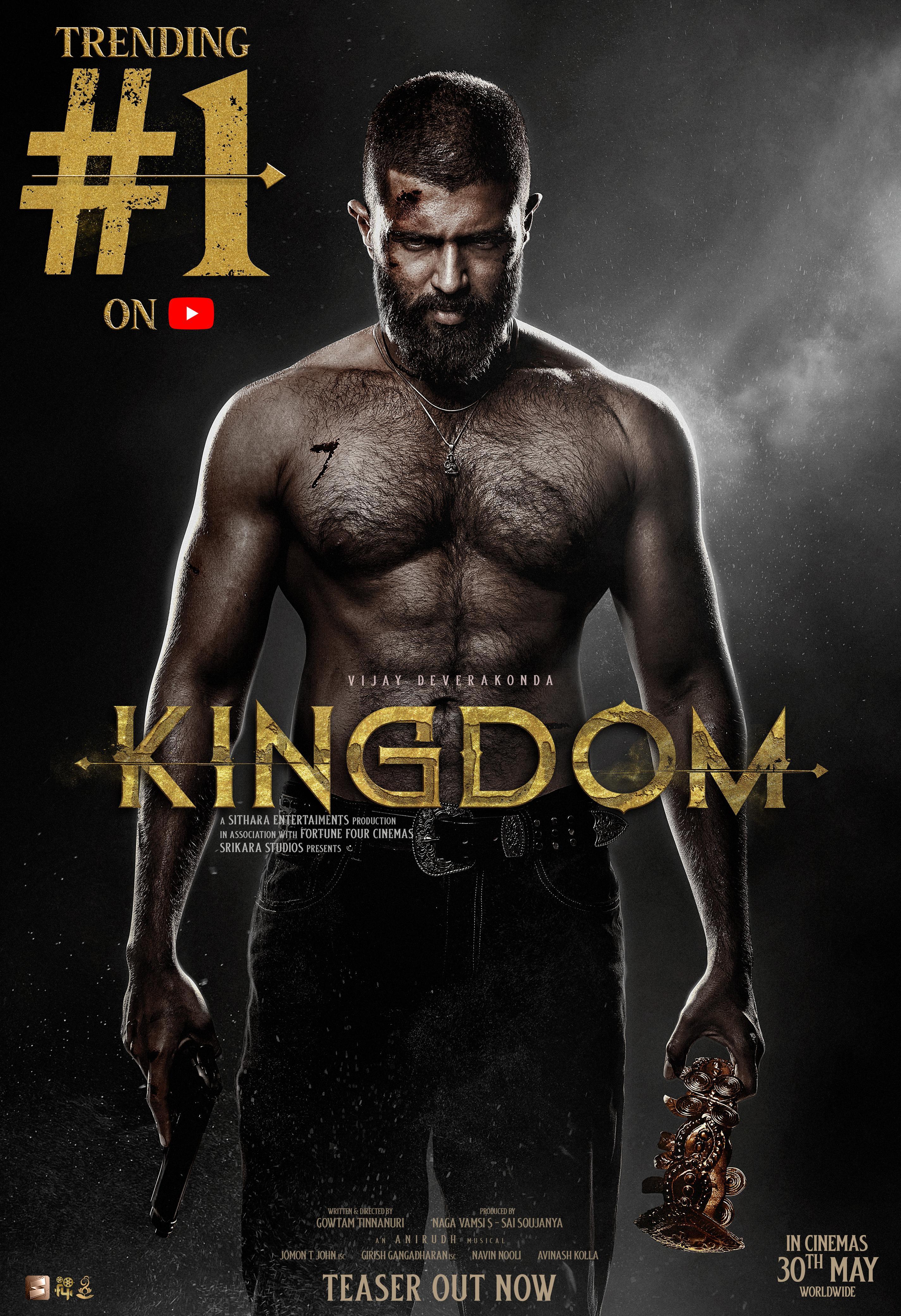 నంబర్ 1 ట్రెండింగ్‌గా విజయ్ దేవరకొండ కింగ్‌డమ్