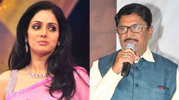 Murali Mohan Marriage to Sridevi What Had Happened Murali Mohan Marriage to Sridevi What Had Happened