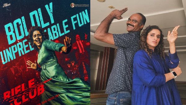 Surabhi Lakshmi bold comments on lip lock scene in rifle club movie