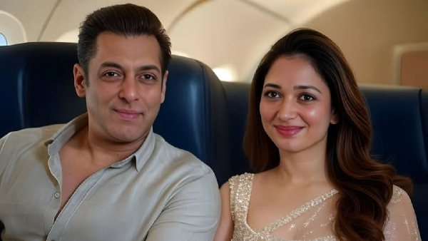 Salman Khan and Tamannaah Bhatia romantic pics Made by AI technology