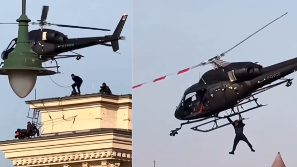 Mission Impossible actor Tom Cruise Real Stunt Goes Viral Here is Latest video Mission Impossible actor Tom Cruise Real Stunt Goes Viral Here is Latest video