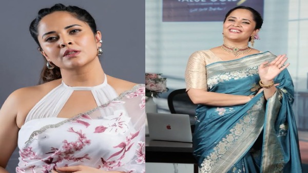 Anasuya Bharadwaj on hcu lands controversy Pushpa actress shares shocking post in instagram Anasuya Bharadwaj on hcu lands controversy Pushpa actress shares shocking post in instagram
