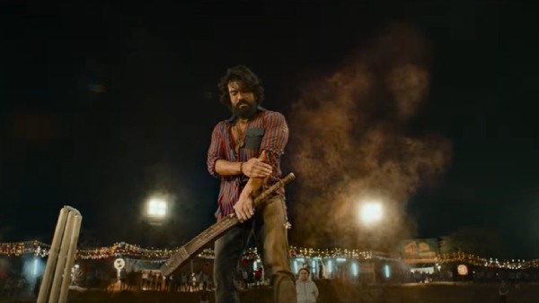 Peddi First Shot Ram Charan - Buchi Babu s film set in the 80s will take you back in time