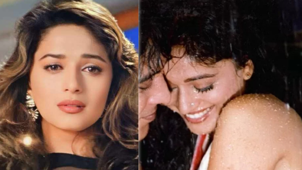 Madhuri Dixit hurts liplock scene Madhuri Dixit hurts liplock scene
