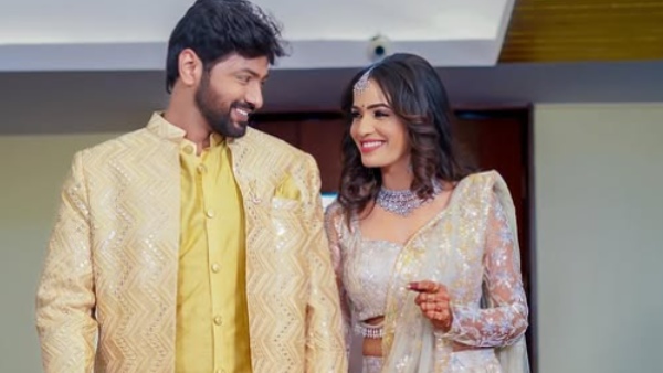 shobha shetty yashwanth engagement Karthika Deepam actress celebrates 1st year engagement anniversary shobha shetty yashwanth engagement Karthika Deepam actress celebrates 1st year engagement anniversary