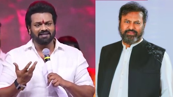 Manchu Manoj Emotional Comments about his father Manchu Mohan Babu