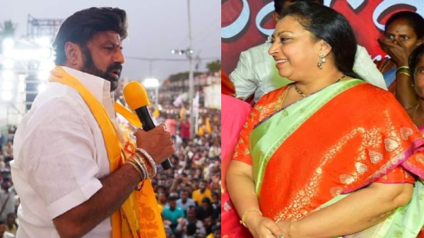 nandamuri balakrishna praises his wife vasundhara devi at hindupur