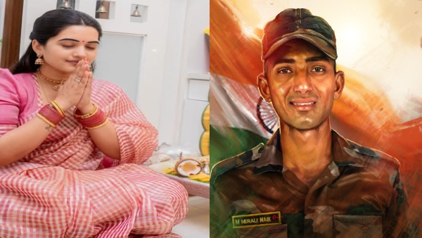 Anchor Sravanthi Chokkarapu Financial Assistance to family of martyred soldier Murali Naik