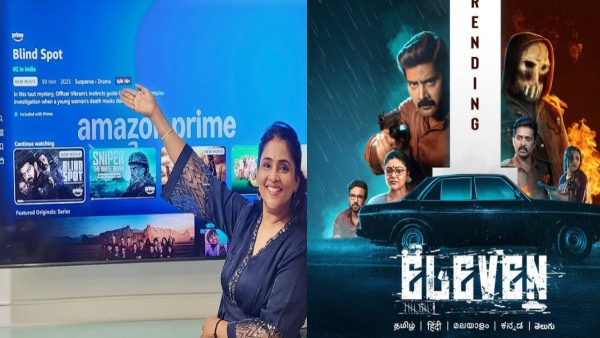 Naveen Chandra starrer Eleven and Blind Spot movie s Trending top in Amazon Prime Video