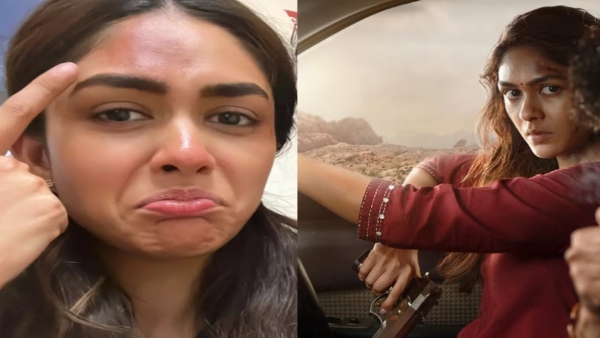 Mrunal Thakur shocking post from Adivi Sesh s Dacoit Movie Sets
