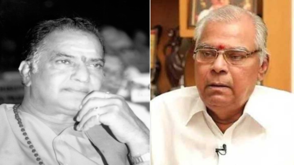 Mandaladeesudu NT Rama Rao fans attacks Kota Srinivasa Rao at Vijayawada Railway Station Here s why