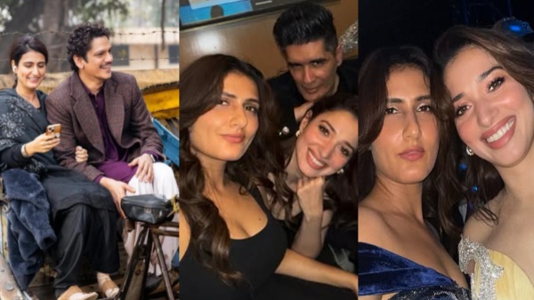 Tamannaah Bhatia Poses With Fatima Sana Shaikh Amid Vijay Varma Dating Rumours