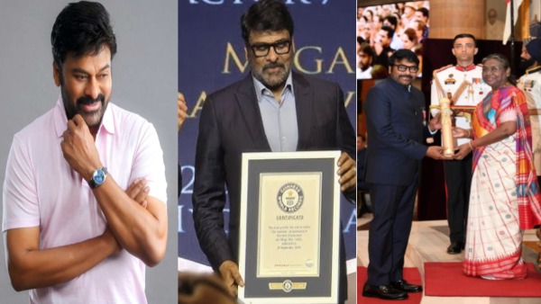 Chiranjeevi Birthday Special Guinness Record to Padma Bhushan here is a list of honours received by Mega Star Chiranjeevi Birthday Special Guinness Record to Padma Bhushan here is a list of honours received by Mega Star