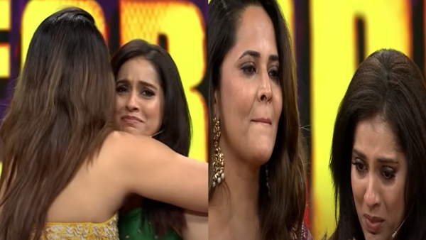 Anasuya Bharadwaj revealed clashes with anchor Rashmi Gautam at Jabardasth 12 Years Mega Celebrations